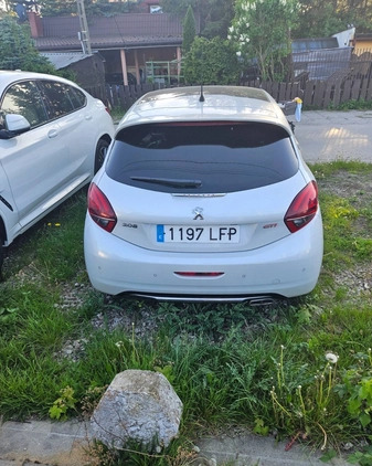 Peugeot 208 cena 20000 przebieg: 44077, rok produkcji 2016 z Łódź małe 29